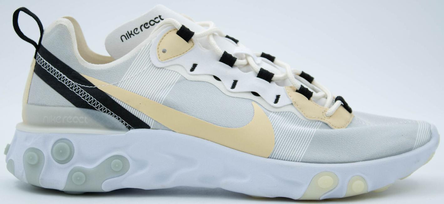Nike React Element 55 Soft Yellow