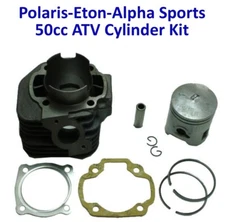 Alpha Sports Cobra 50,  ATV 50cc Cylinder Piston Top End Kit