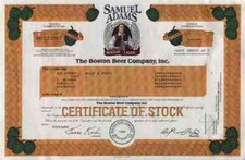 BOSTON BEER Company Lipiec 2000 Samuel Adams Boston Lager Piwo Towar wspólny 1 Shar