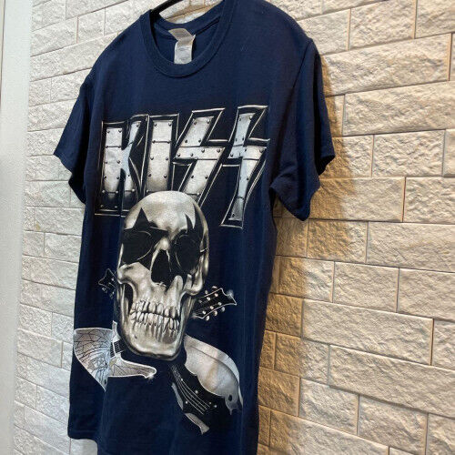 GILDAN KISS Tour Print Short-Sleeve T-shirt / Size:M [VG GILDAN KISS Tour Print Short-Sleeve T-shirt / Size:M [VG
