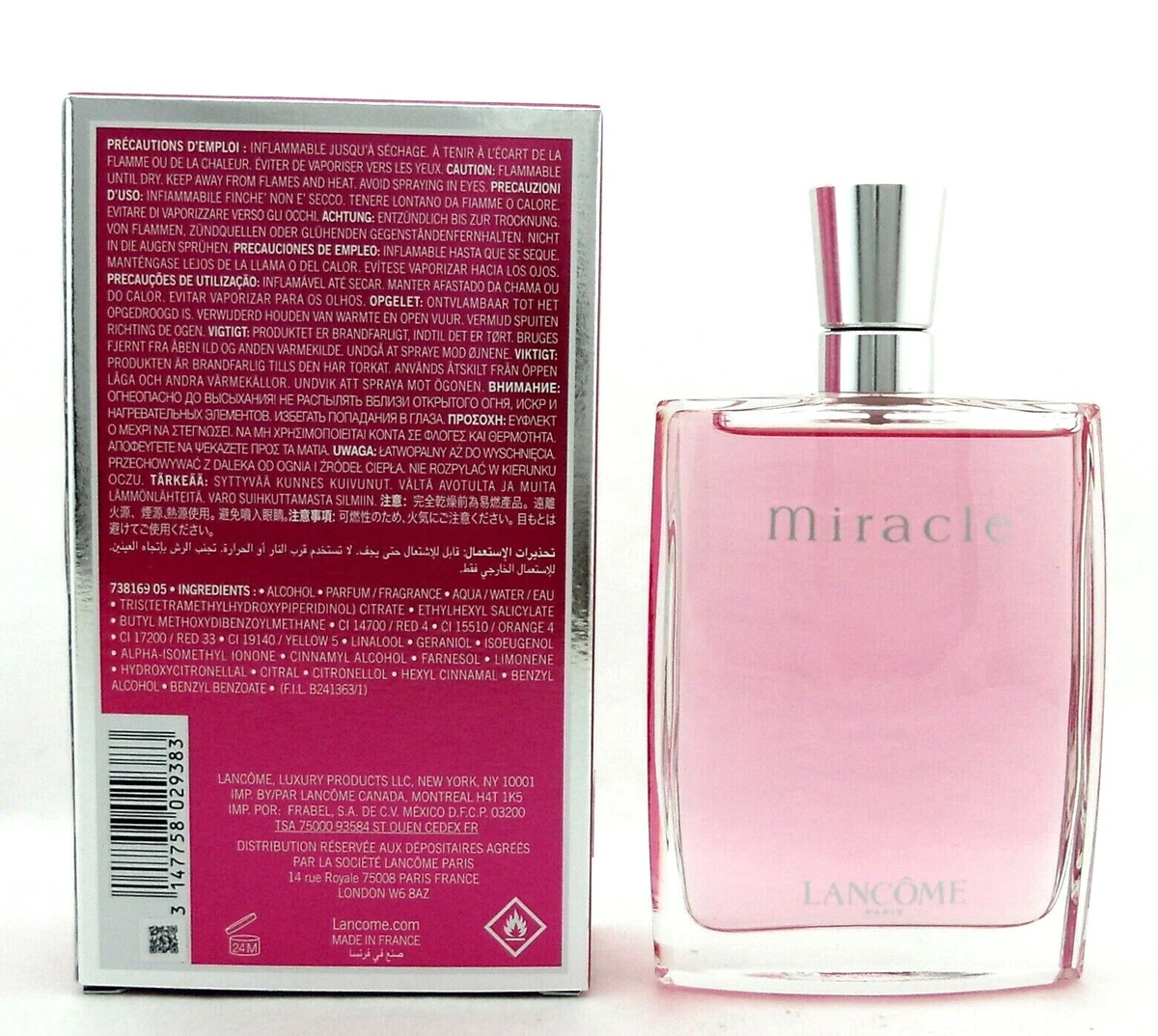 Miracle lancome sale