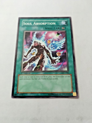 Yu-Gi-Oh! Soul Absorption Invasion of Chaos IOC-046 1st Ed. Com ...