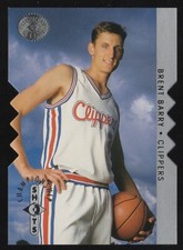 1996-97 UPPER DECK SP Championship Shots BRENT BARRY CARD #S13 - MINT