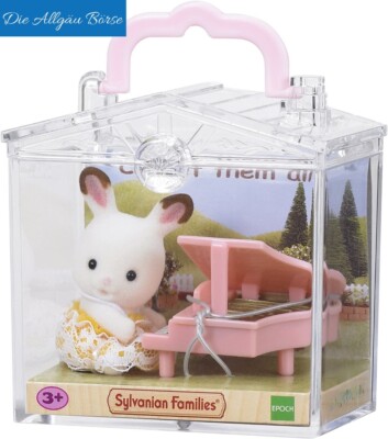 Sylvanian Families 5202 Minibox Hase a. Flügel Klavier Piano Epoch Neu OVP