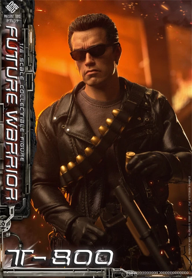The Terminator T-800 PT-sp39 1/6 Arnold 12" Action Figure Model Statue Gift Toys - Image 3 of 4