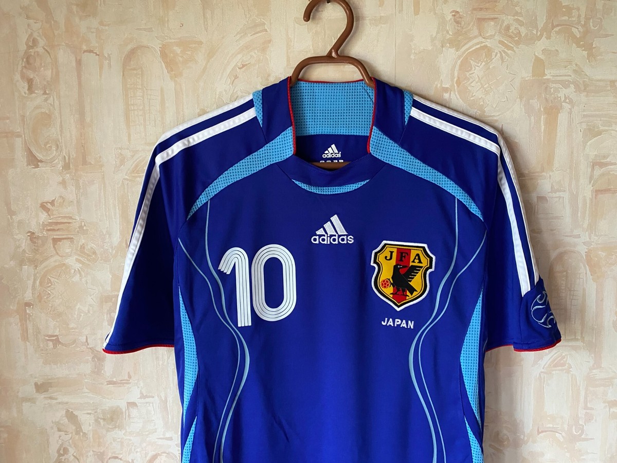 JAPAN 2006 2008 Home Football Shirt #10 NAKAMURA Jersey JAPAN 2006 2008 Home Football Shirt #10 NAKAMURA Jersey