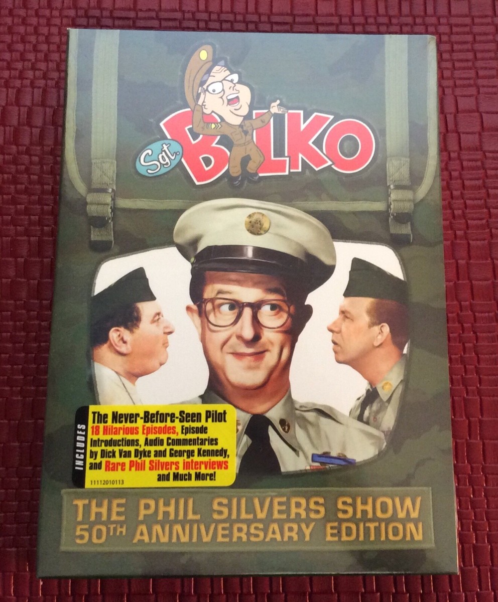 NEW Sgt. Bilko The Phil Silvers Show (50th Anniversary Edition) (3  
