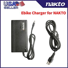 Ebike Charge r for 36/48V NAKTO Electric Bike Lithiu m li-on Batter y