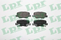 Lpr 05P1802 Brake Pad Set, Disc Brake For CitroËN Mazda Mitsubishi Peugeot