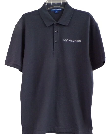 Hyundai Motors Mens Embroidered Polo Shirt XS-6XL, LT-4XLT New
