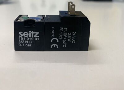 1PC For Seitz 191.019.01 3/2NC 7bar 24VDC blow molding machine solenoid valve