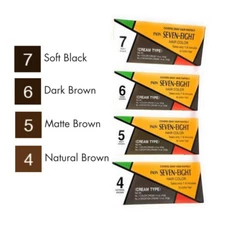 Paon SEVEN-EIGHT HAIR COLOR CREAM TYPE - Easy & Fast Apply GREAT GRAY COVERAGE