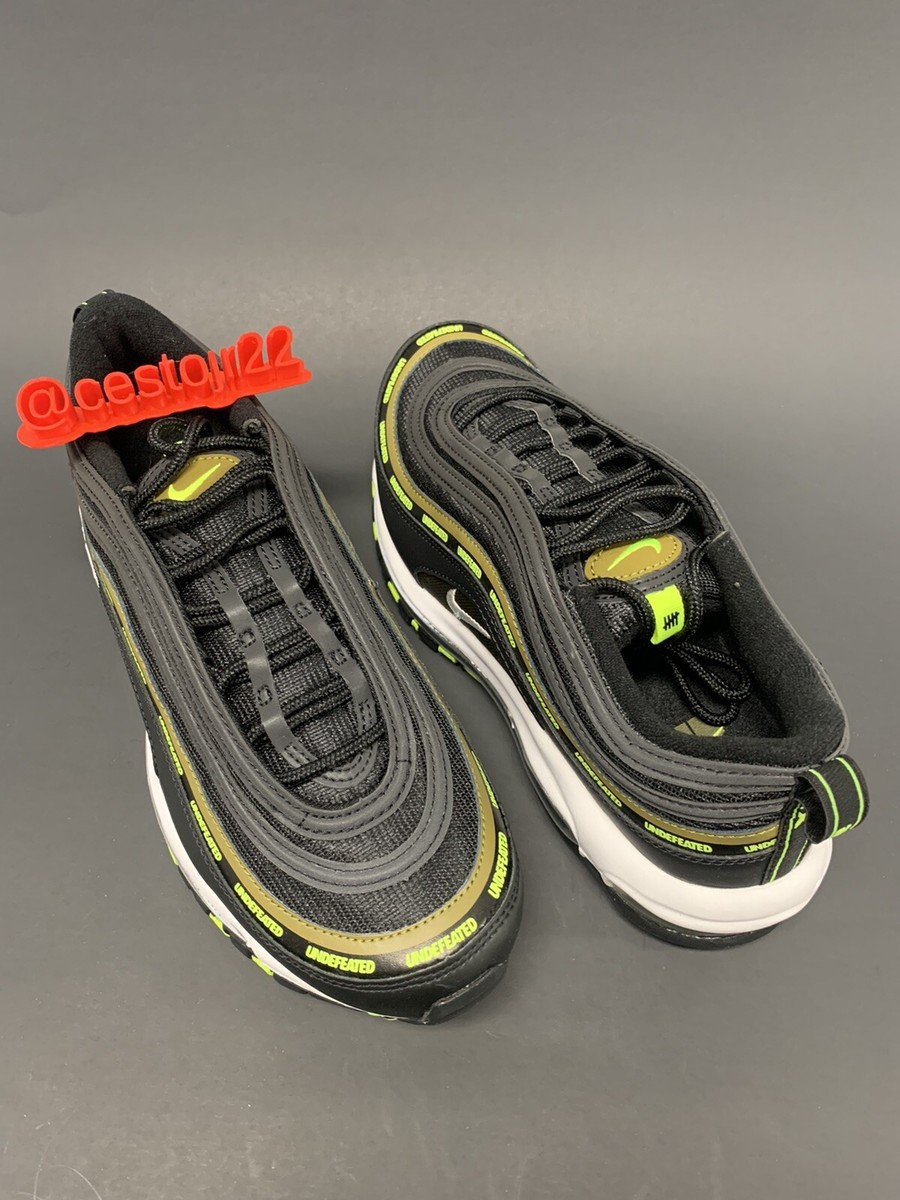 NIKE AIR MAX 97 UNDFTD [DC4830 001] BLACK VOLT MILITIA GREEN EVO