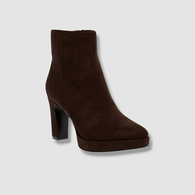 Anne Klein Women's Brown Jailene Dress Bootie Size 5.5M