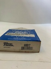 MARTIN SPROCKET 60B17 17 TEETH 3/4" PLAIN BORE NEW IN FACTORY BOX
