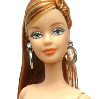 Nude Barbie Zodiac Taurus (B) Pink Label Puppe Neu mit Ständer