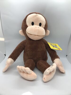 Kohls Cares For Kids Plush Curious George 15 inches Stuffed Brown