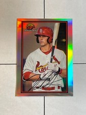 Nolan Gorman 2019 Bowman Chrome Prospect 1989 Bowman 30th Anniversary Refractor