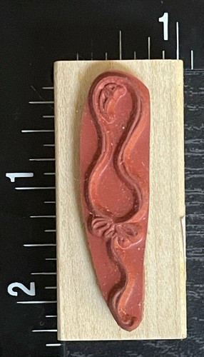 Formballon Party Feier besondere Anlässe Schild Symbol Holz Stempel - Bild 2 von 3