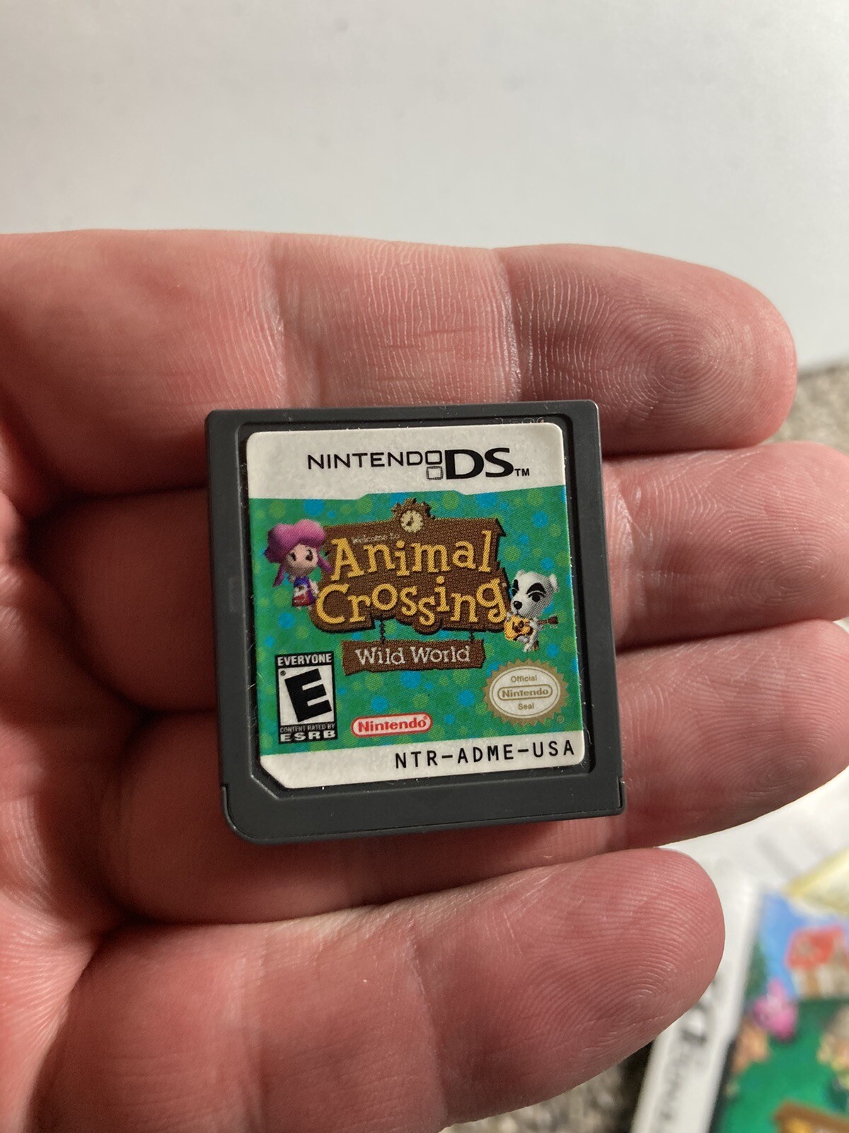 Animal Crossing Wild World DS Authentic Complete CIB Manual TESTED