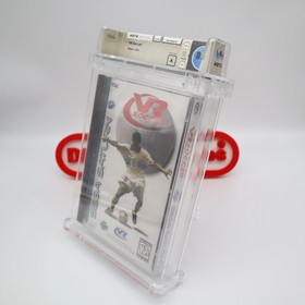 Sega Saturn Game VR SOCCER - WATA GRADED 8.5 A! NEW & Factory Sealed!