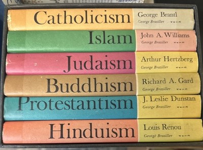 Great Religions of Modern Man 1961 (6-Volume Box Set) Very Good Box Included