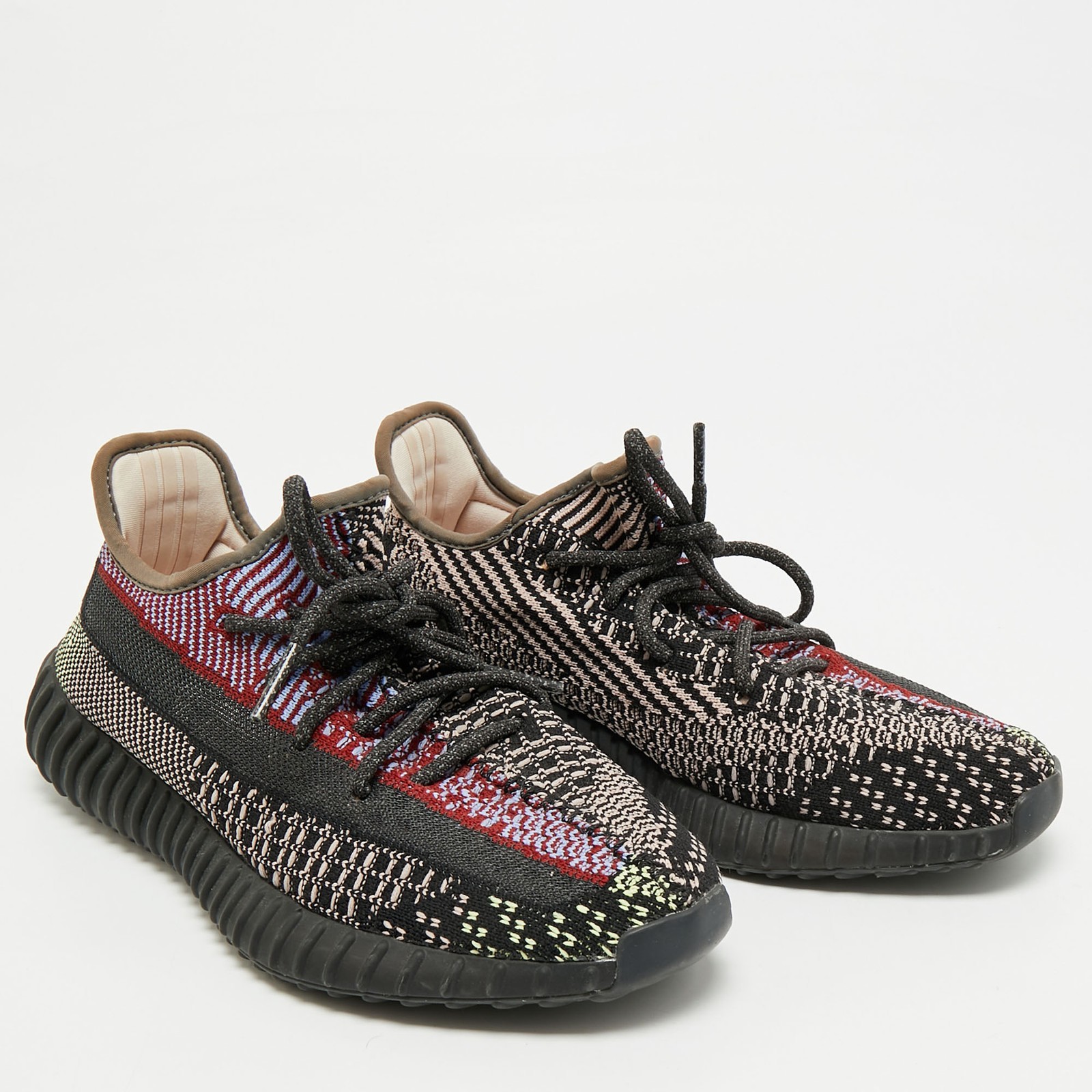 Yeezy x Adidas Boost 350 V2 Yecheil NonReflective Size 40 23 Multicolor Knit image 4