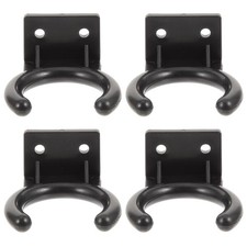 Multi Microphone Holder Wall Mount Mic Stand Organizer 4 Pack with Screws Com...