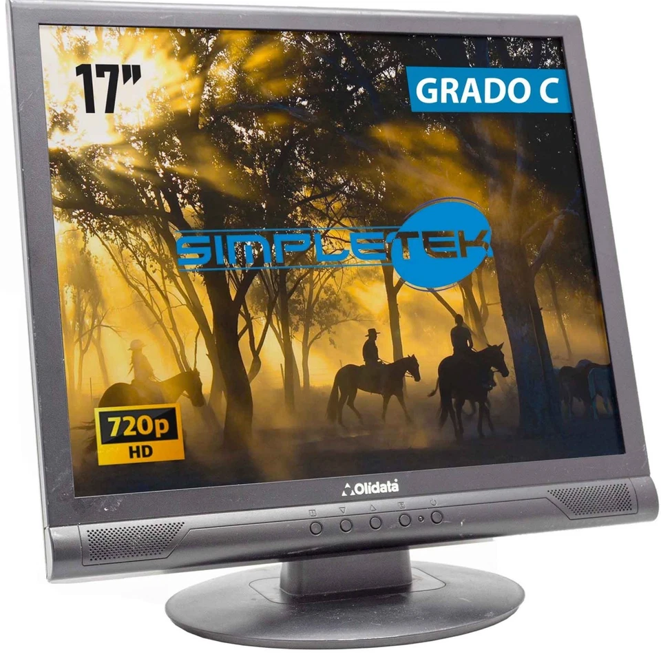 Olidata MR17F10N Screen Monitor LCD Display 17 " 4:3 5:4 VGA Vesa Multimedia_ - Image 4 of 4