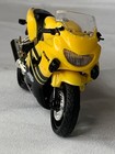 Maisto 1:18 Honda 600F4 Motorcycle Model Yellow Black — photo 3