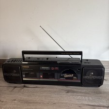 VERY RARE Vintage 1980s NESCO High Power PRCD-70E CD Boombox Ghetto Blaster