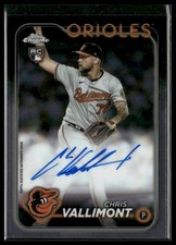 2024 Topps Chrome #RA-CV Chris Vallimont Rookie Autographs
