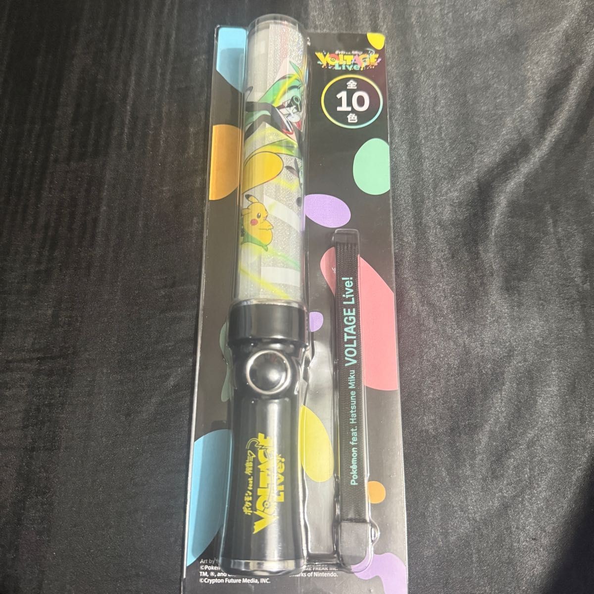 Pokemon Hatsune Miku Project VOLTAGE Live Penlight In Box JDM