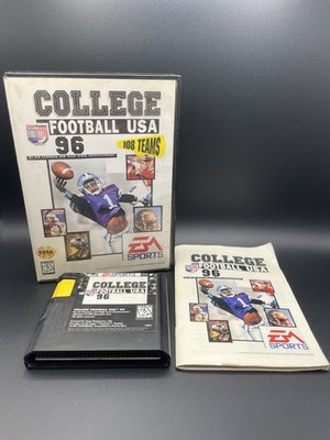 College Football USA 96 (Sega Genesis, 1995) CIB, Complete, Tested & Working!