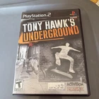 Tony Hawk's Underground PlayStation 2 Manual Included Play-Tested
