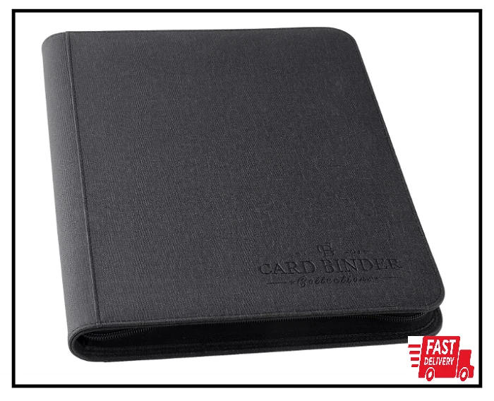 ultra pro jumbo card binder Amazon.com: Jumbo Card Binder for Pokemon Jumbo Cards, iofeiwak® Oversized  2 Pockets Card Binder with 3 Rings - Holds 80 Cards with 40 Removable  Sleeves main image 1