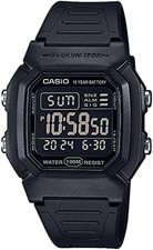CASIO W-800H-1BV Digital Watch 100M Water Resist 10-Year Battery Men's NEW