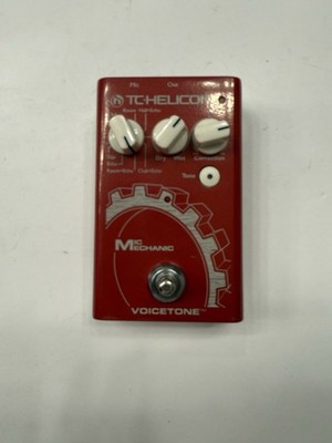 TC Helicon Mic Mechanic V1 Reverb Correction Vocal Effect Pedal + Power Supply