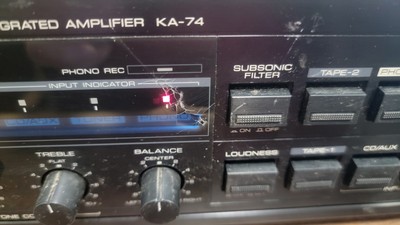 Kenwood KA-74 Stereo Integrated Amplifier | eBay
