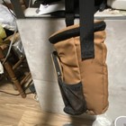 Carhartt Insulated Lunch Cooler Bag Brown/Black Shoulder Strap Zip Mesh Pocket — photo 4