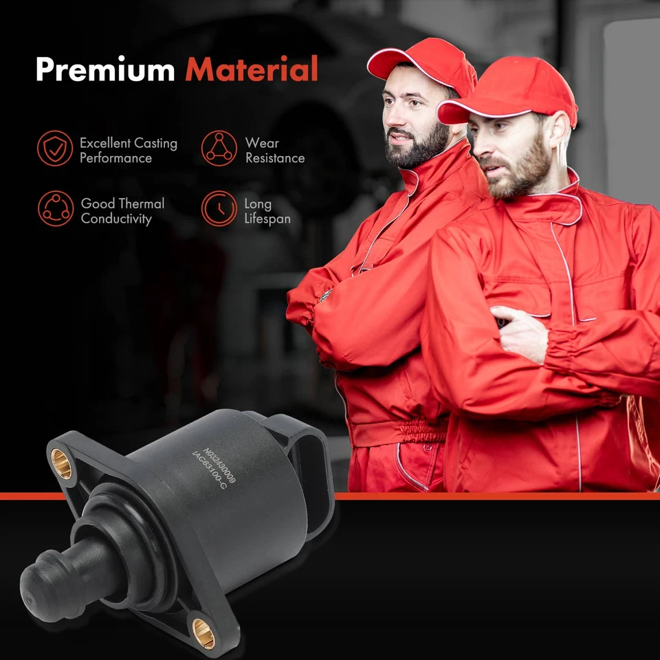 Idle Air Control Valve for Volkswagen Pointer 2000-2008 2009 1.8L 2.0L 4-Blade - Image 4 of 4