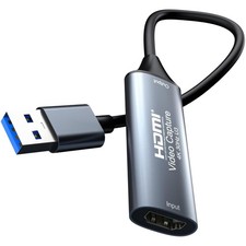 4K 30FPS HDMI Video Capture Card,Video Recording Card HDMI USB 3.0 for Gaming