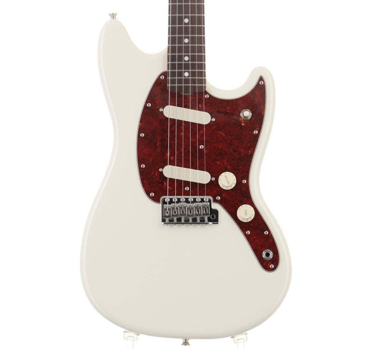 Fender Mij Char Mustang Olympic White Used Electric Guitar 2026