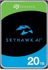 Seagate Skyhawk AI 20TB 3.5 Inch SATA 6Gb/s 512MB Cache Video Internal HDD