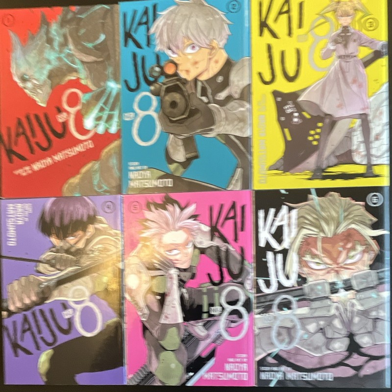Kaiju No. 8 Manga Mixed Lot Set English Softcover VIZ Media Naoya Matsumoto