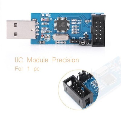 Arduino USBASP USBISP AVR Programmierer Adapter 10 Pin Kabel USB 8 ATMEGA 128