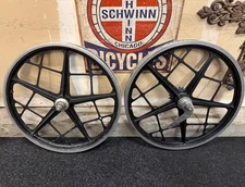 Mongoose Moto mag Motomag II Mag Wheel Set Old School BMX Products 20" Black