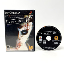 Manhunt Sony PlayStation 2 PS2 No Manual Tested