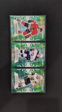 (3) Lot Upper Deck UD Ice Hockey - Del Mastro, Malatesta, Morelli  Emerald Green