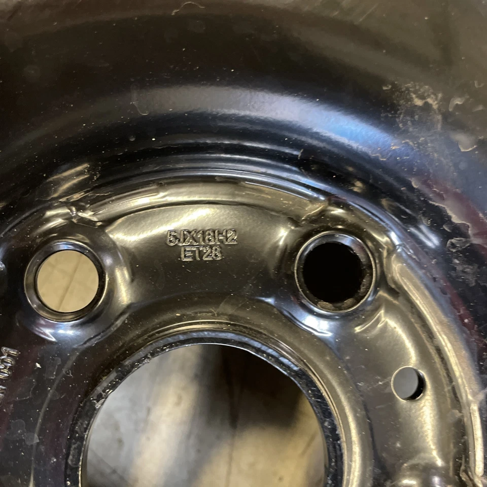 Volkswagen Ersatzrad Notrad Reserverad T155/85R18 115M 5JX18H2ET28 30C601027  - Bild 4 von 4